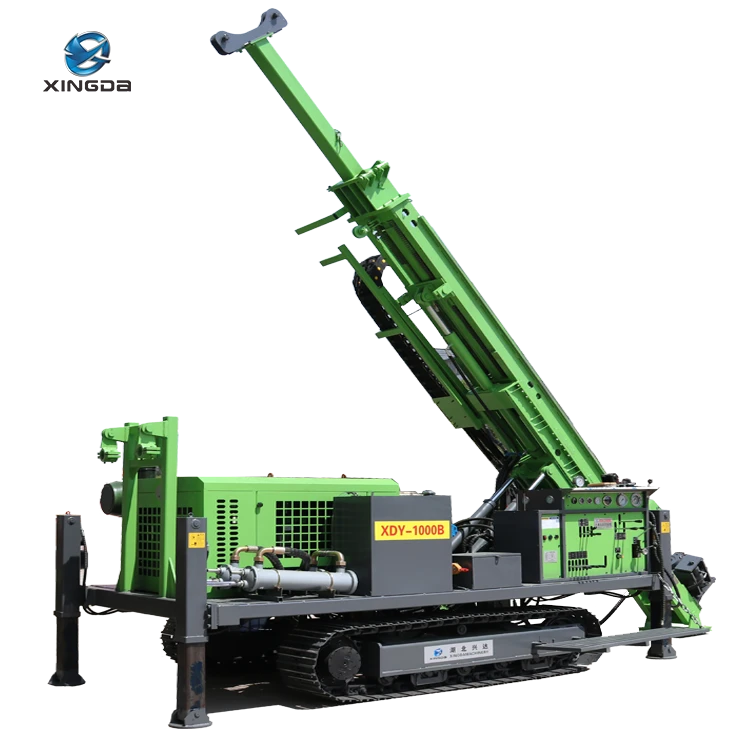 Equipamento de perfura&ccedil;&atilde;o de n&uacute;cleo totalmente hidr&aacute;ulico XDY-1000