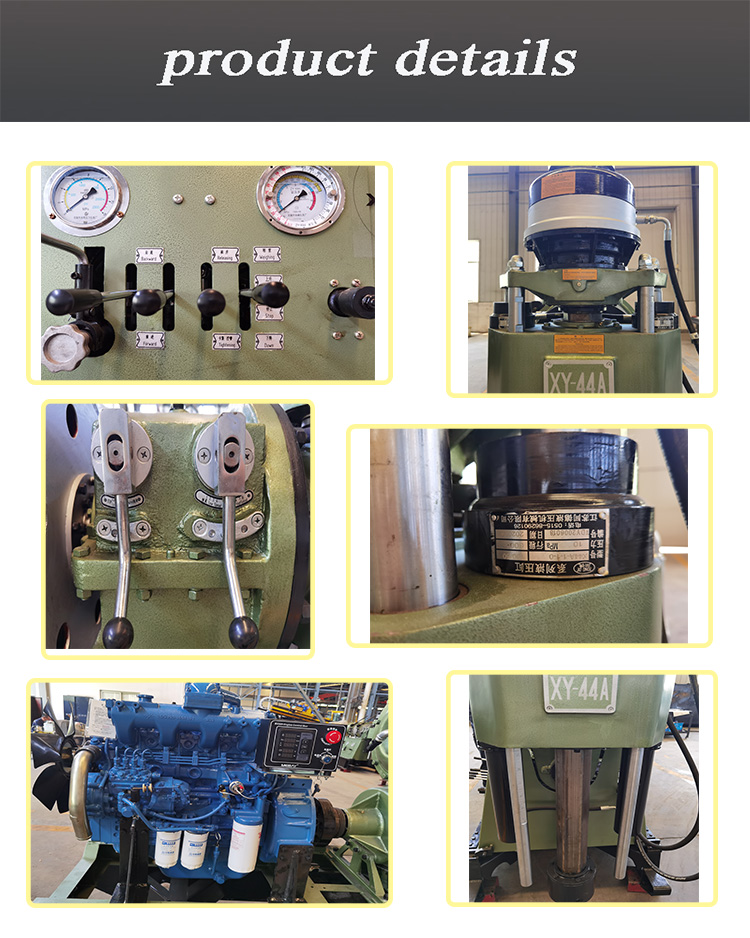 Equipamento de perfuração de núcleo de eixo XY-44A