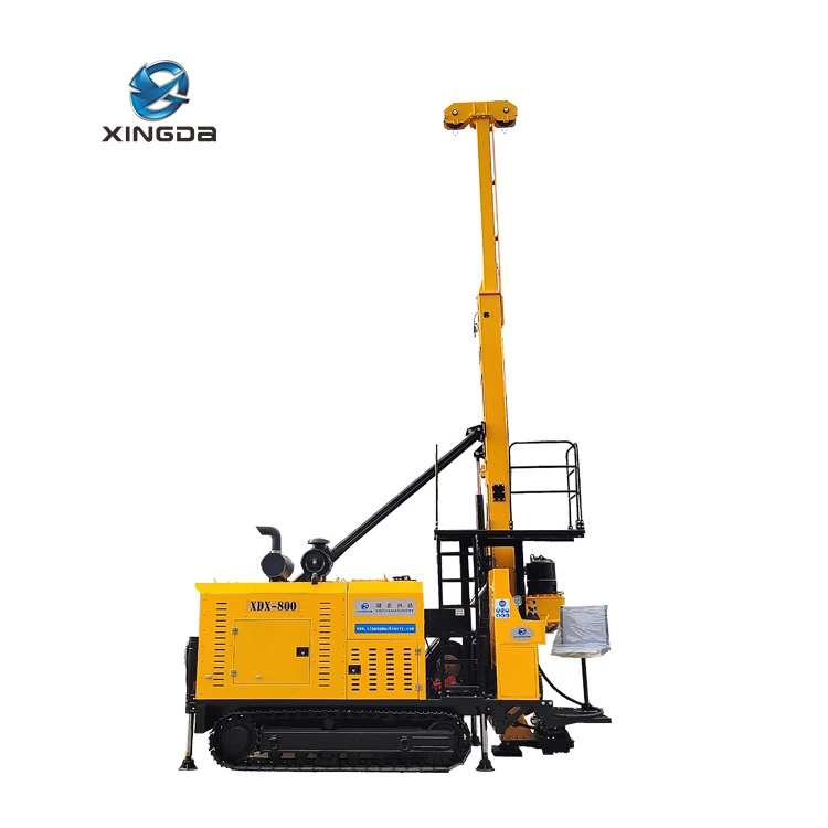 Equipamento de perfura&ccedil;&atilde;o de n&uacute;cleo totalmente hidr&aacute;ulico XDX-800