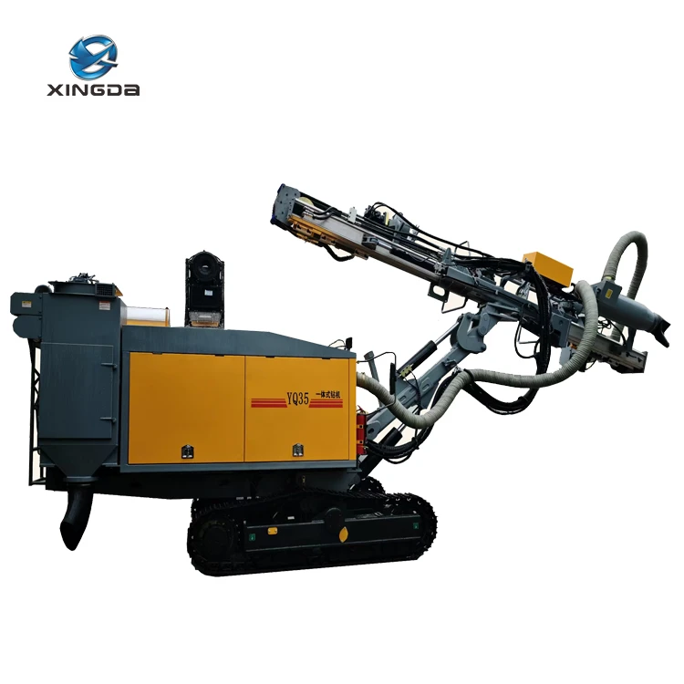 Equipamento de perfura&ccedil;&atilde;o de superf&iacute;cie DTH integrado XDT35