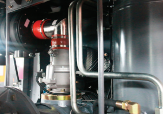 Venda quente motor diesel movido a motor móvel portátil de pressão média compressor de ar bomba de motor de ar para construção de perfuração