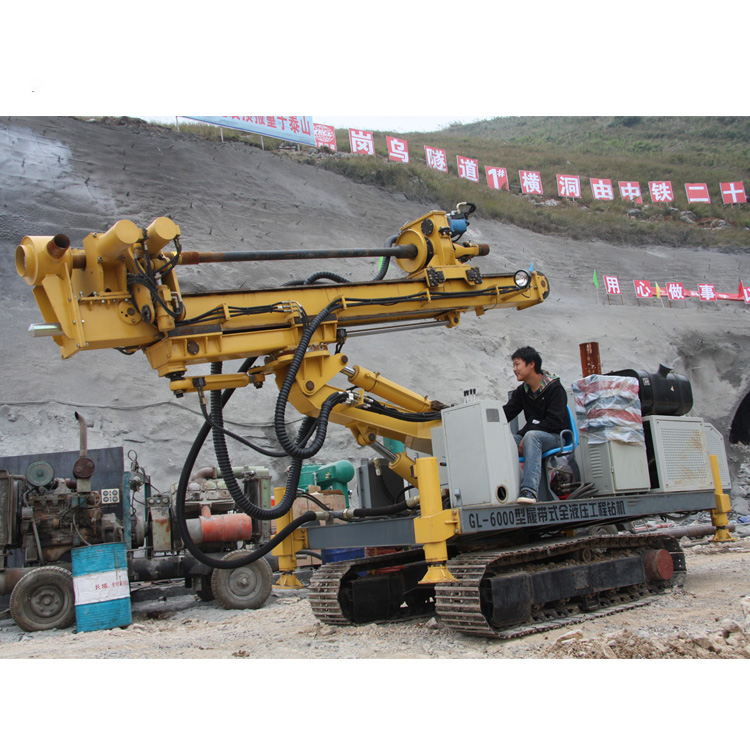 Equipamento de perfuração de engenharia hidráulica multifuncional modelo GL-6000S