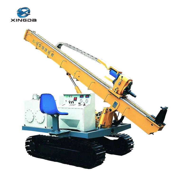 Equipamento de jet grouting montado sobre esteira modelo XL-50C