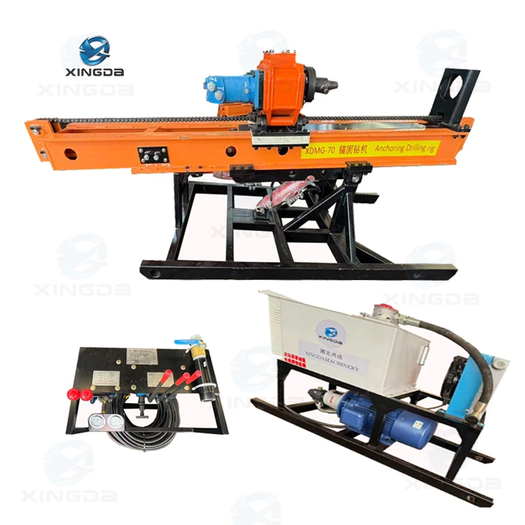 M&aacute;quina de perfura&ccedil;&atilde;o de engenharia XDGM-70 Anchorage