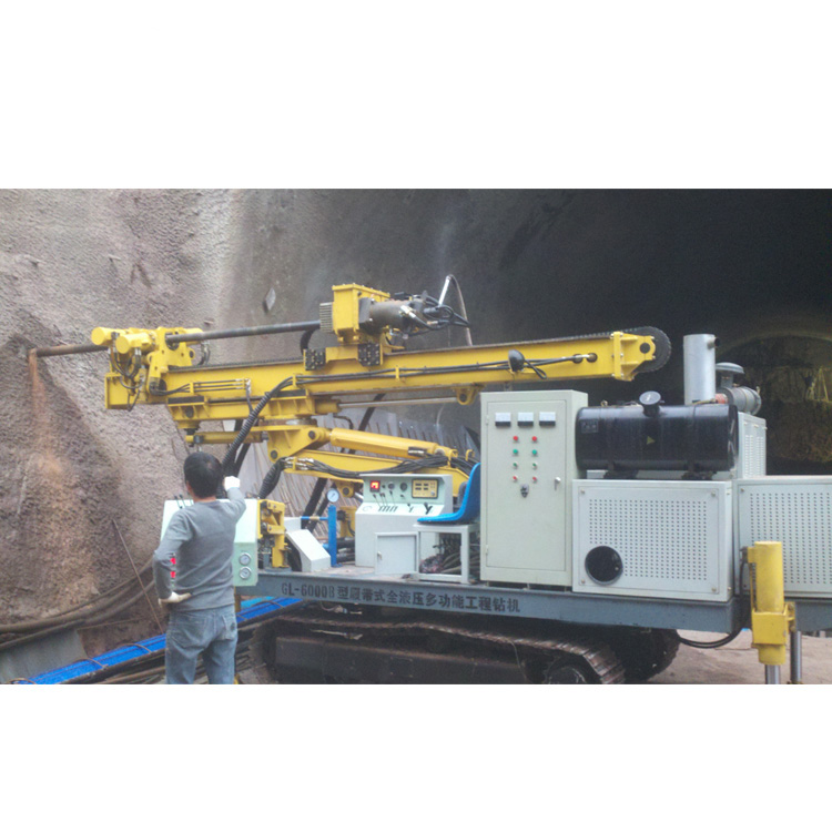 Equipamento de perfuração de engenharia hidráulica multifuncional modelo GL-6000S