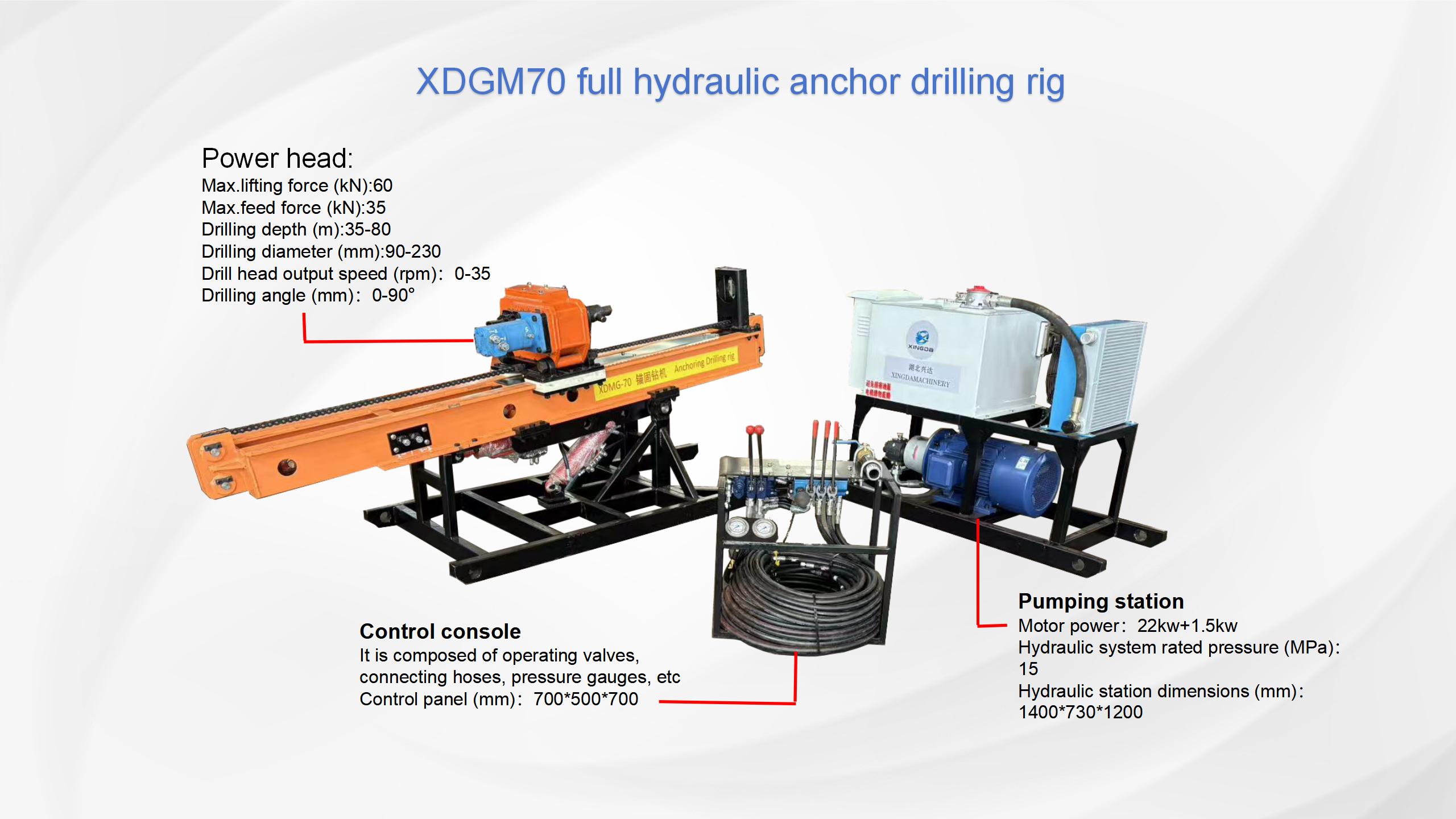 Plataforma de perfuração de engenharia XDGM-70 Anchorage