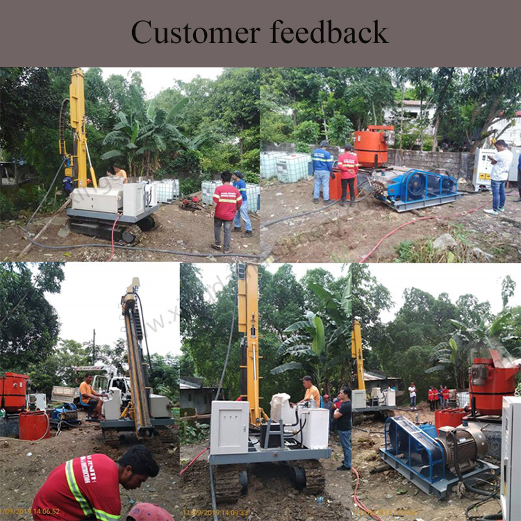 Equipamento de jet grouting montado em esteira modelo XL-50C 